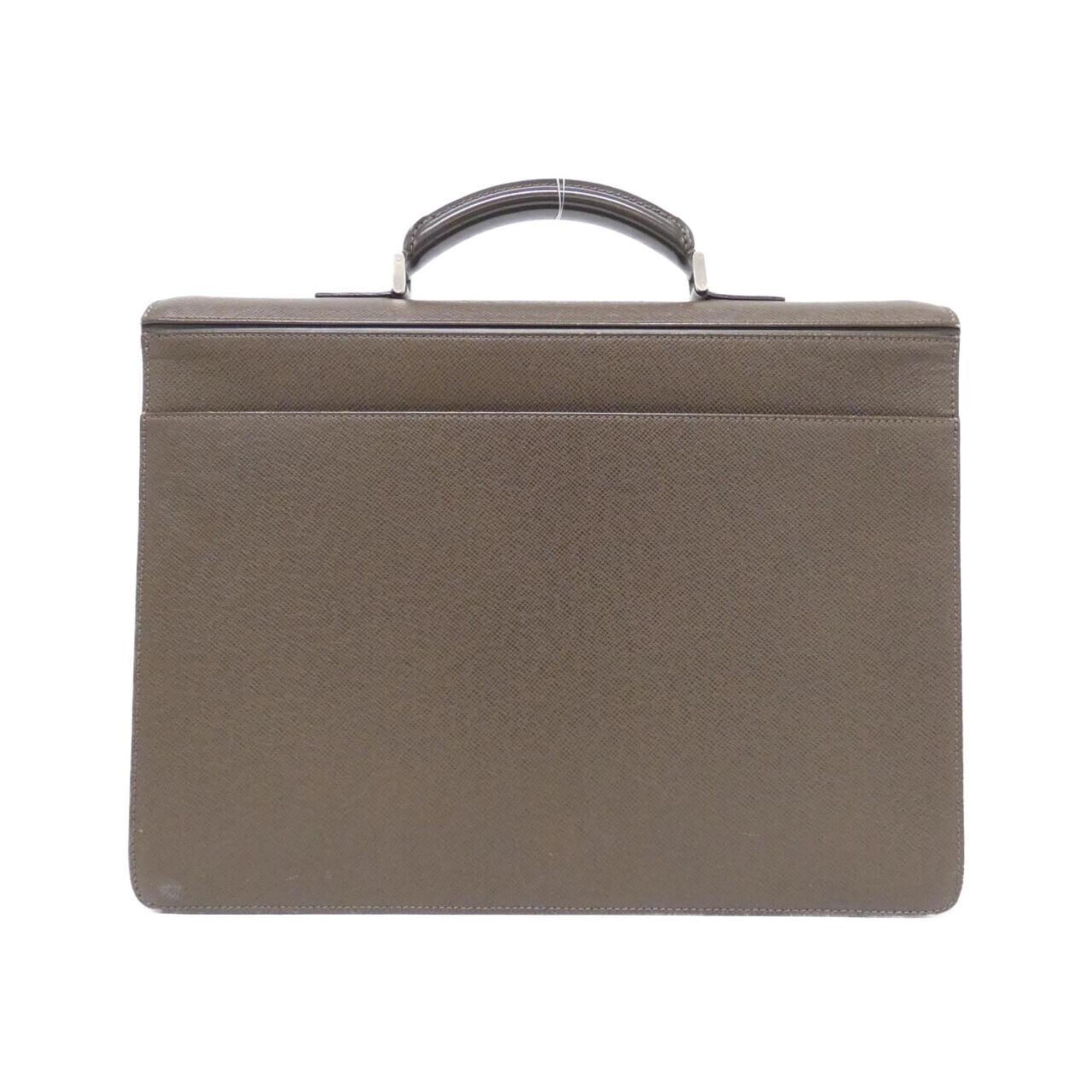 Louis Vuitton Brown Grizzly Leather Handbag