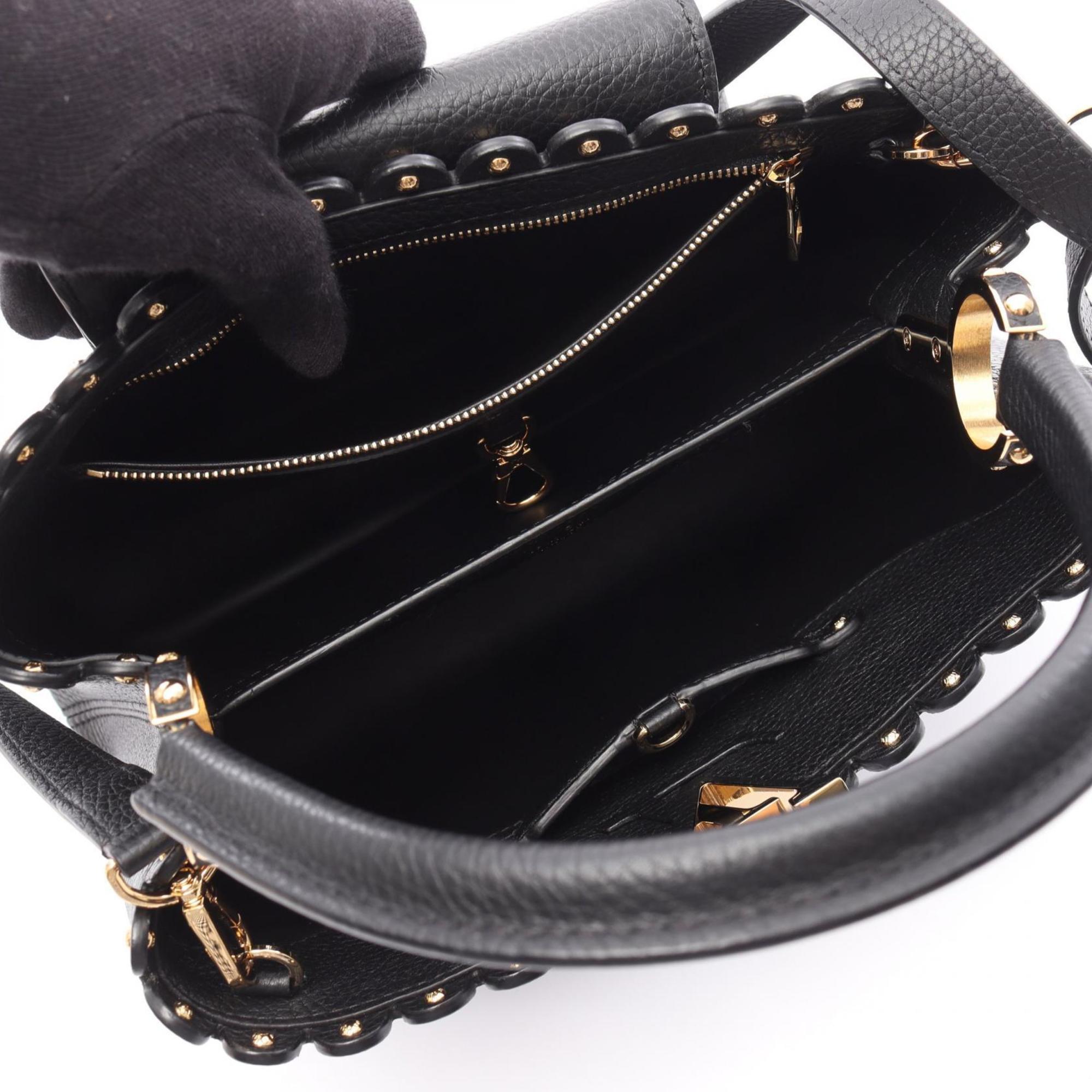 Louis Vuitton Black Noir Leather Handbag