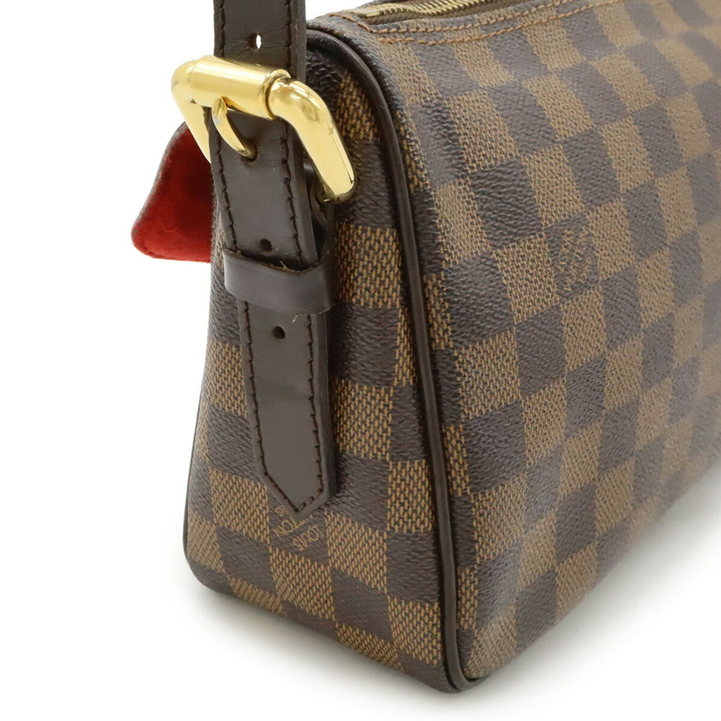 Louis Vuitton Brown Pvc Shoulder Bag