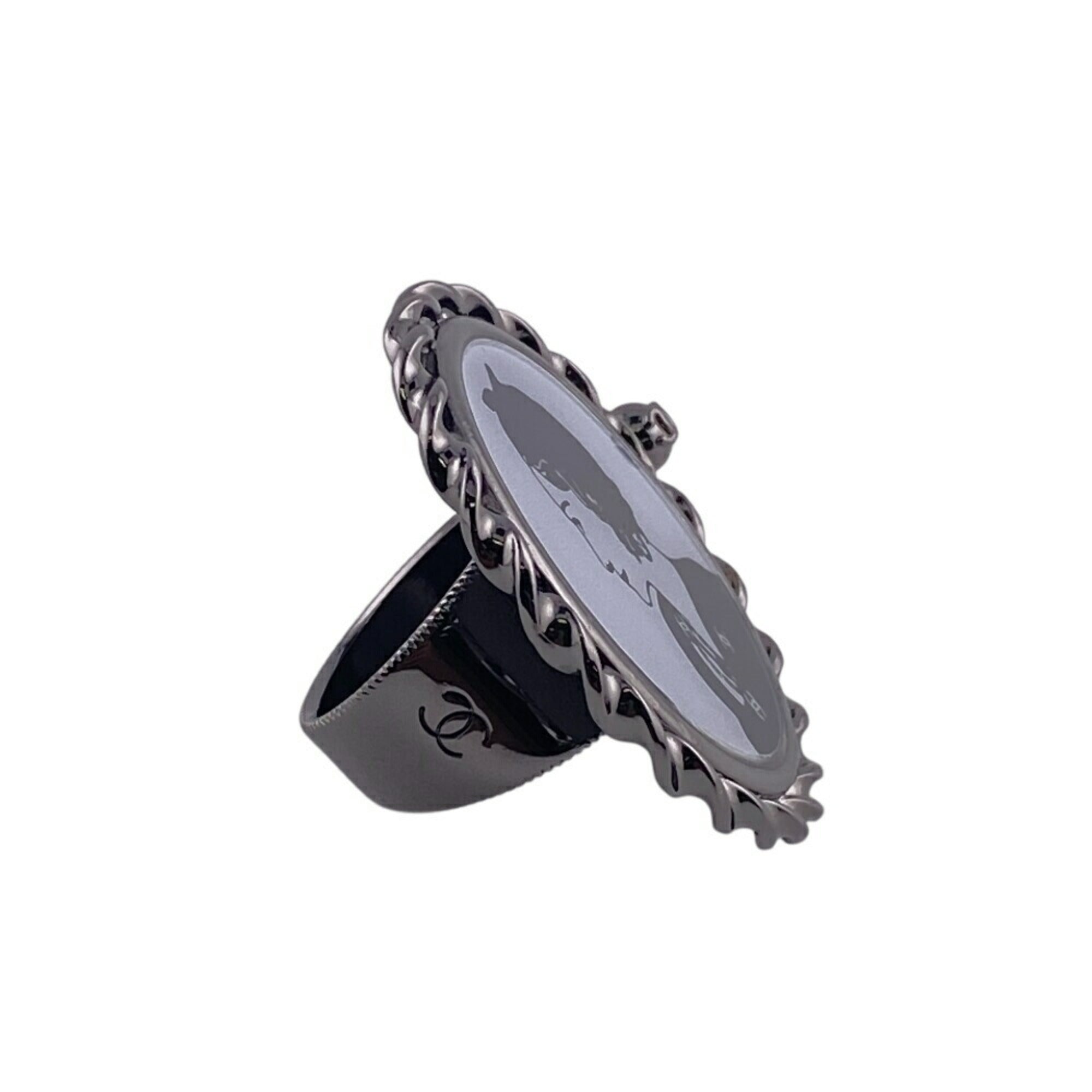 Chanel Metal Band Ring