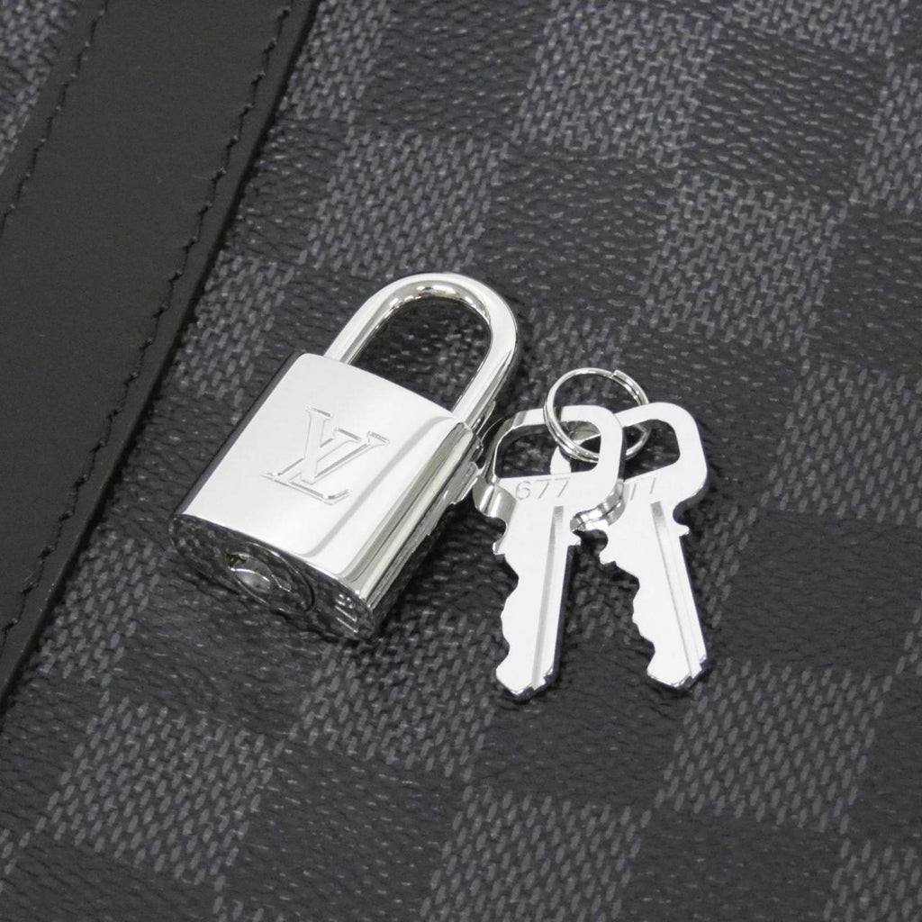 Louis Vuitton Graphite Coated Canvas Handbag