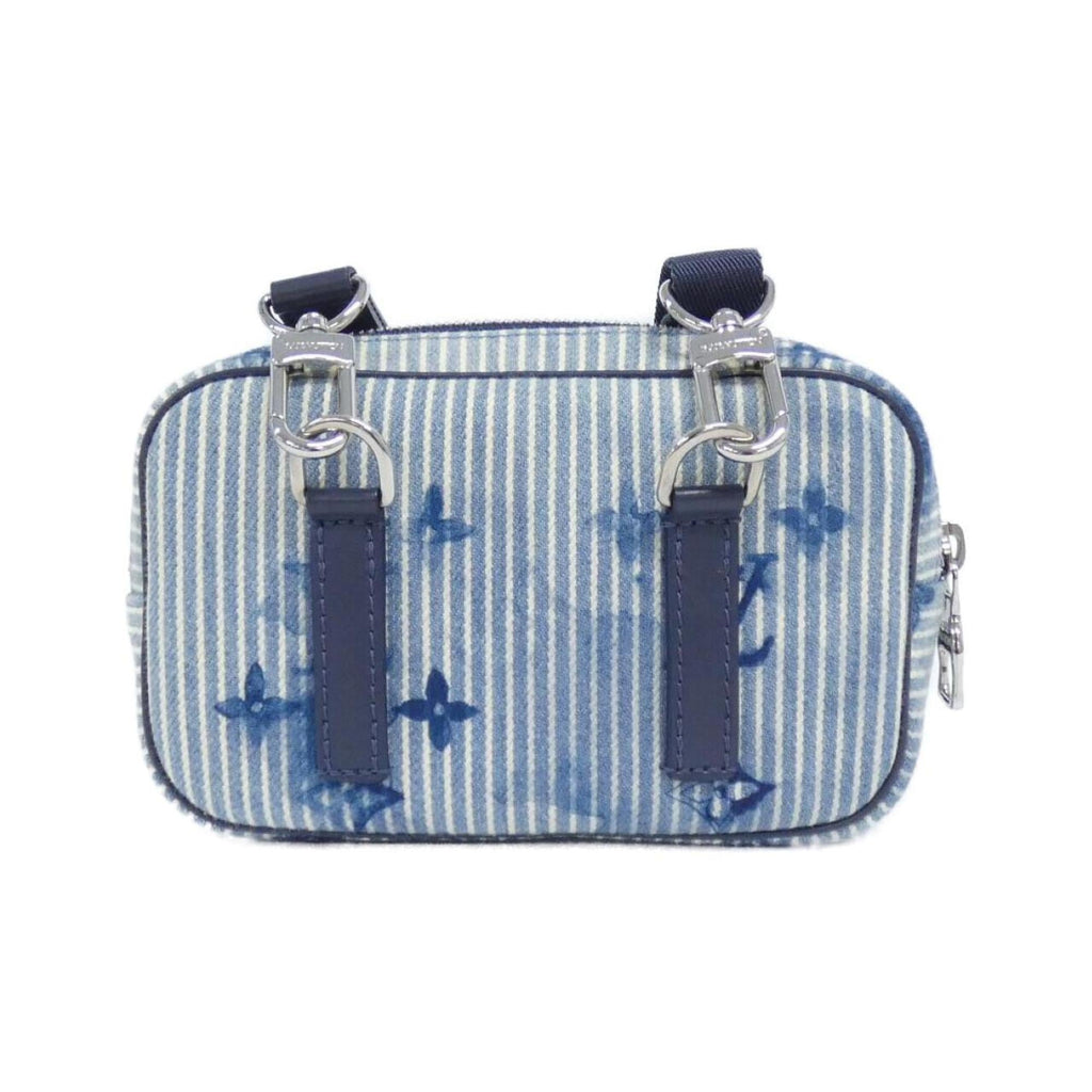 Louis Vuitton Monogram Navy Canvas Pochette Shoulder Bag