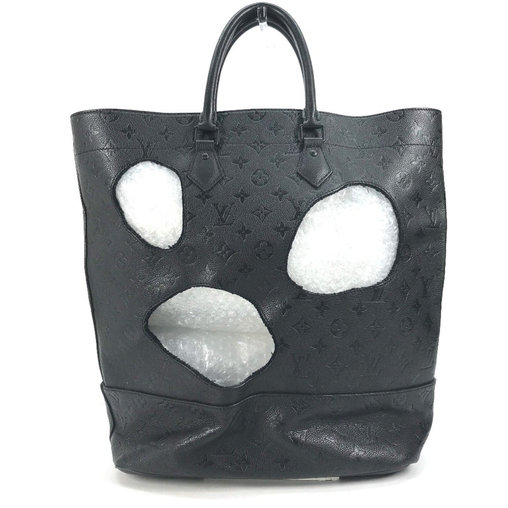 Louis Vuitton Black Noir Monogram Empreinte Shoulder Bag Tote Bag
