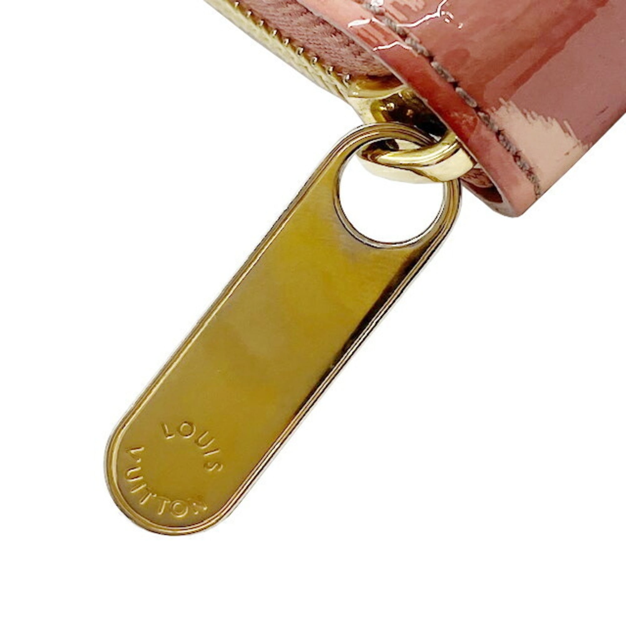 Louis Vuitton Pink Vernis Long Wallet