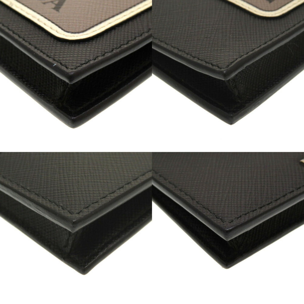 Prada Black Leather Shoulder Bag