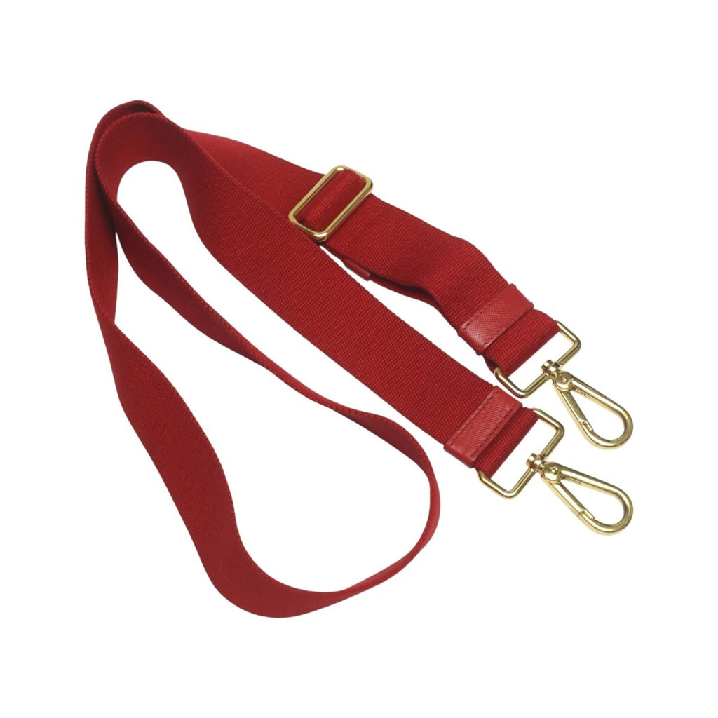 Prada Red Color Canvas Tote Bag