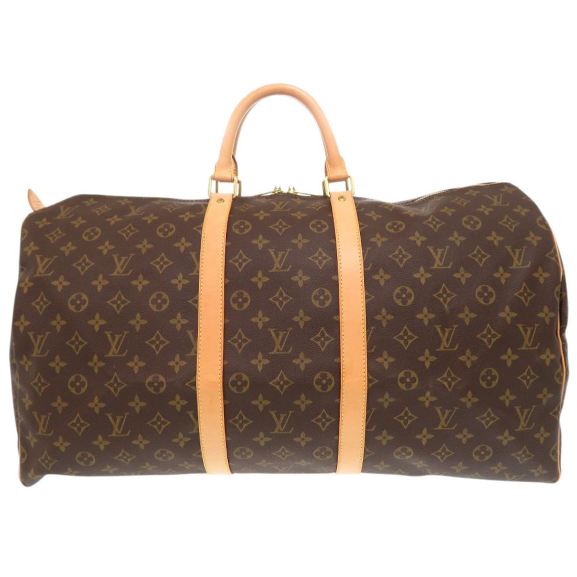 Louis Vuitton Brown Monogram Monogram Boston Bag