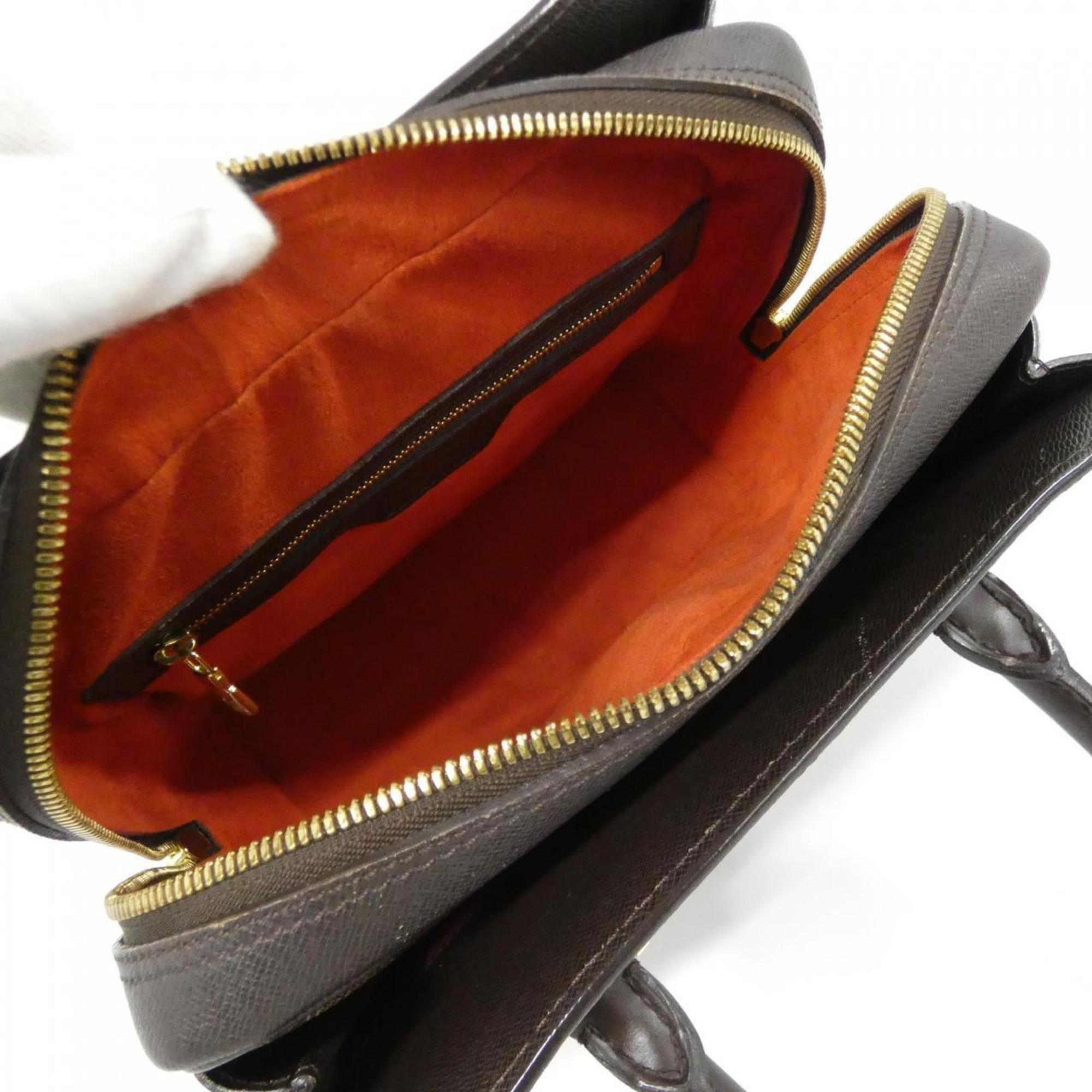 Louis Vuitton Ebene Coated Canvas Handbag
