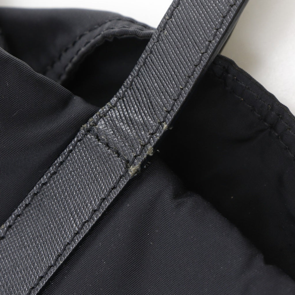 Prada Black Nylon Tote Bag