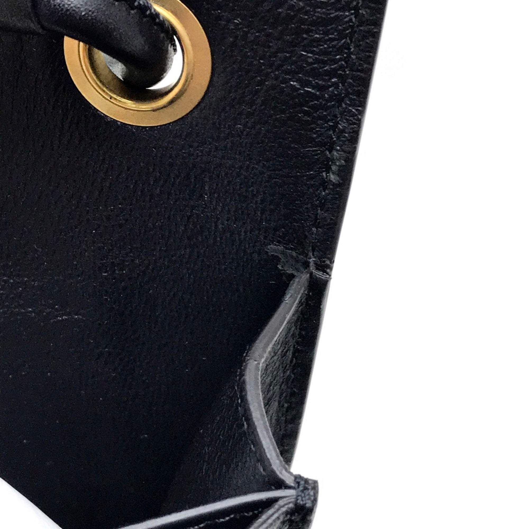 Celine Blue Leather Clutch Bag