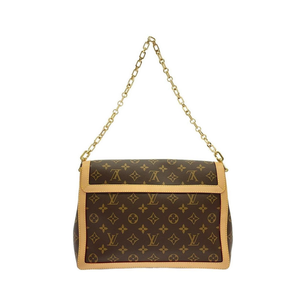 Louis Vuitton Marron Coated Canvas Shoulder Bag