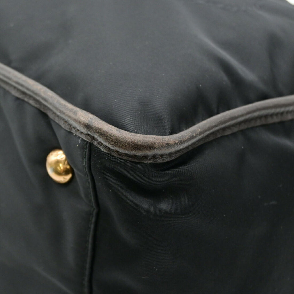 Prada Black Nylon Handbag Shoulder Bag