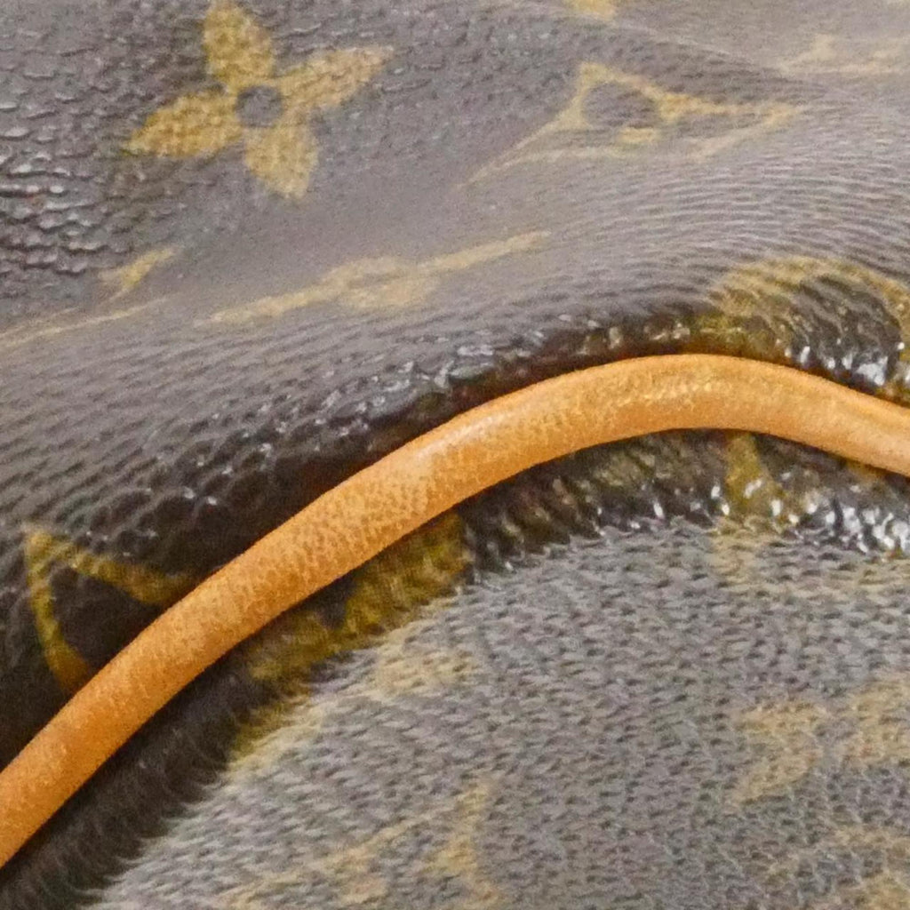 Louis Vuitton Marron Coated Canvas Handbag