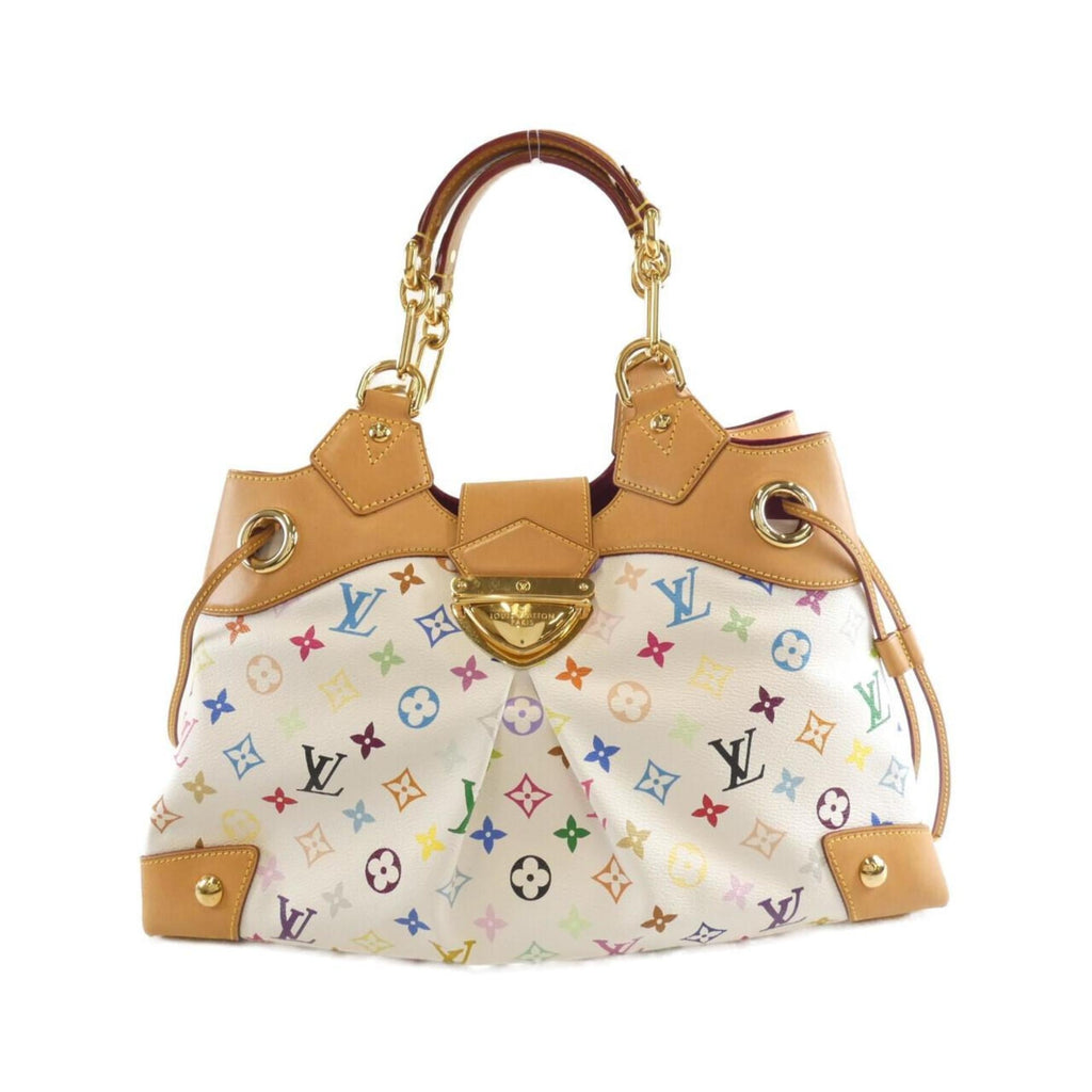 Louis Vuitton Multi-Color White Coated Canvas Shoulder Bag