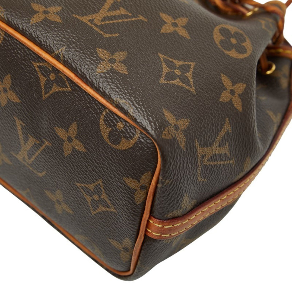 Louis Vuitton Brown Pvc Leather Shoulder Bag