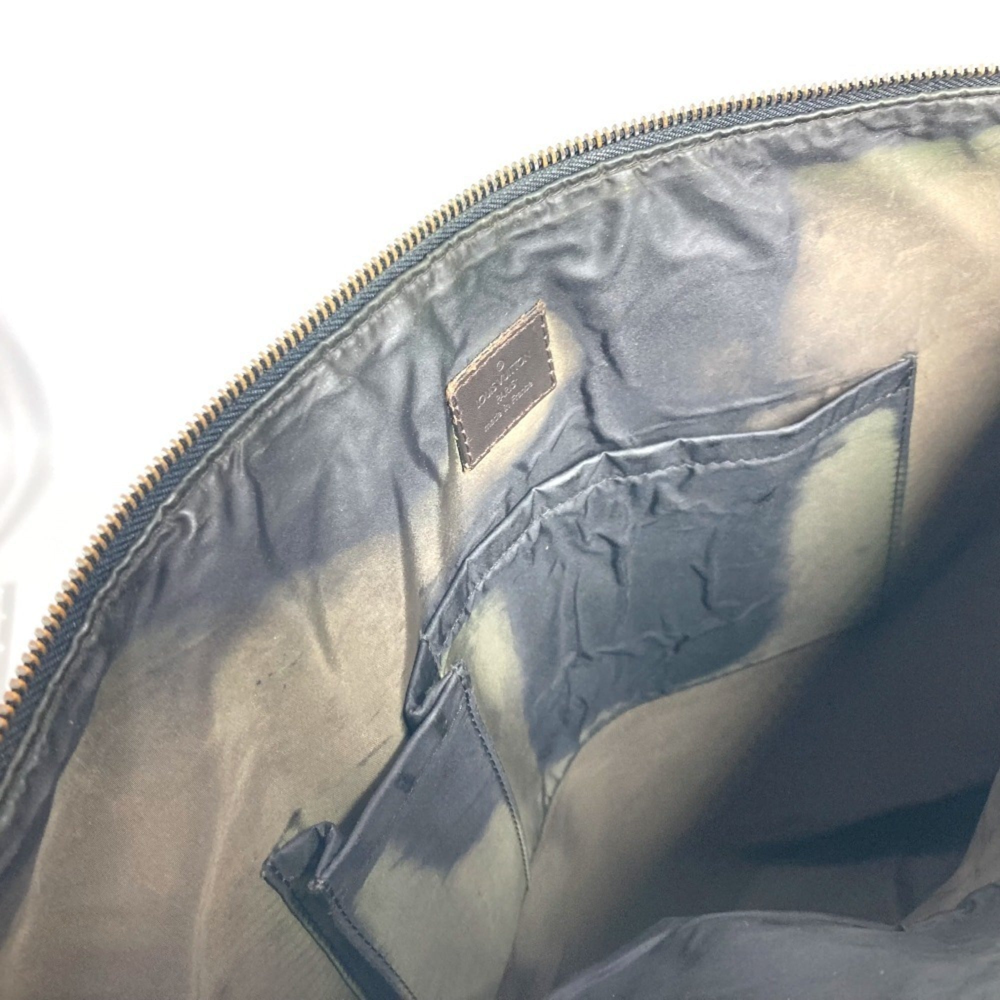 Louis Vuitton Black Noir Damier Geant Shoulder Bag Tote Bag