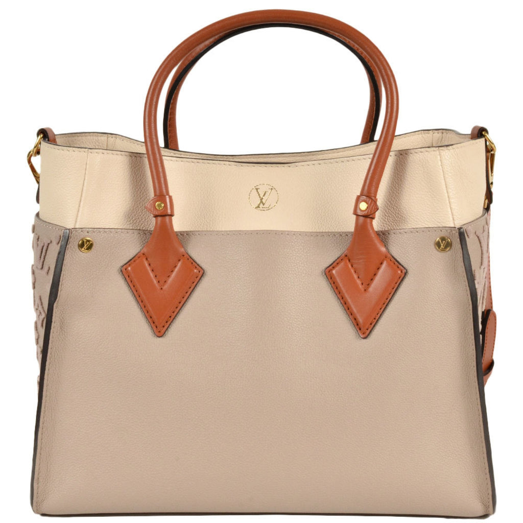 Louis Vuitton Beige Galle Leather Handbag