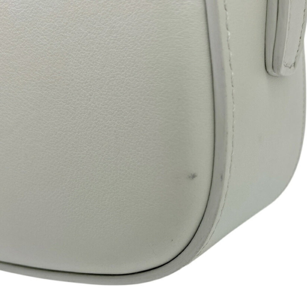 Celine Light Gray Leather Handbag