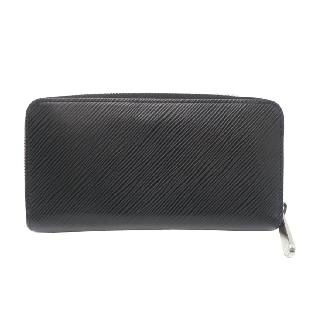 Louis Vuitton Black Noir Epi Leather Long Wallet