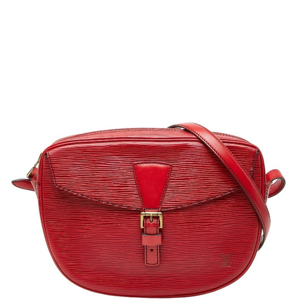 Louis Vuitton Castilian Red Leather Shoulder Bag
