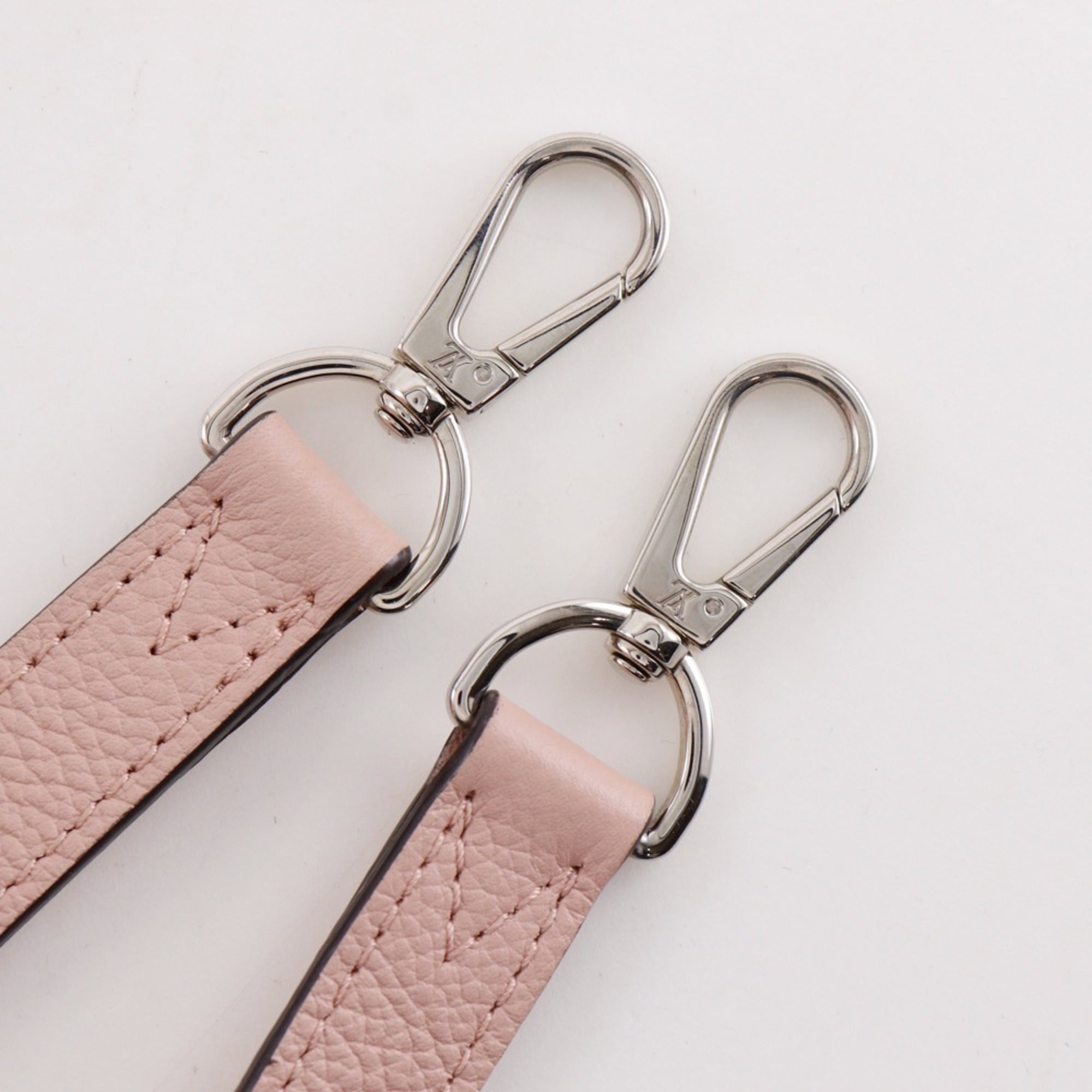 Louis Vuitton Magnolia Pink Mahina Leather Monogram Shoulder Bag