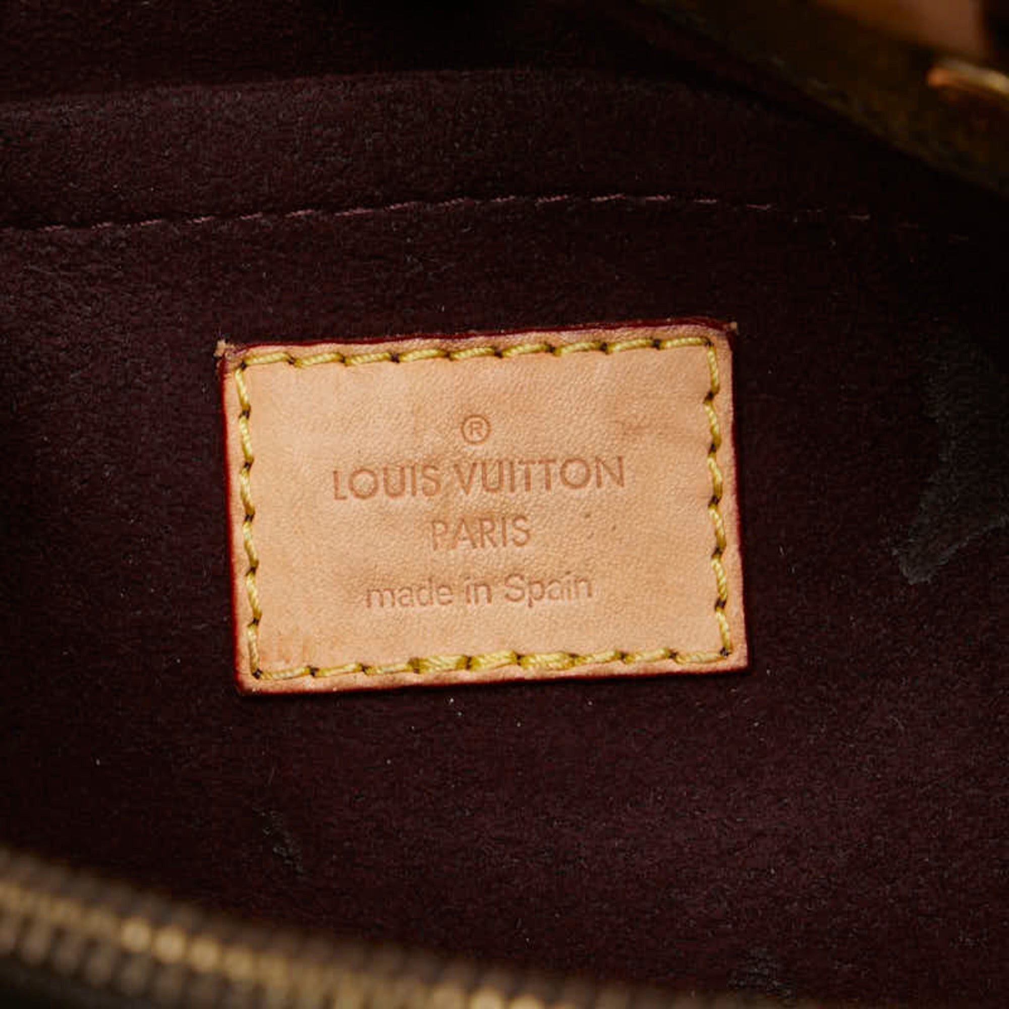 Louis Vuitton Monogram Brown Pvc Leather Handbag Shoulder Bag
