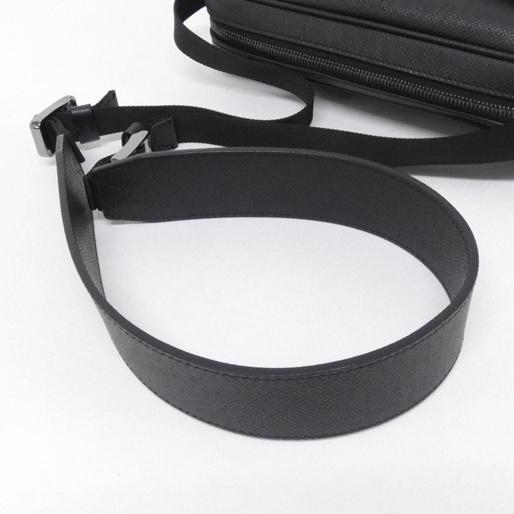 Louis Vuitton Black Leather Shoulder Bag