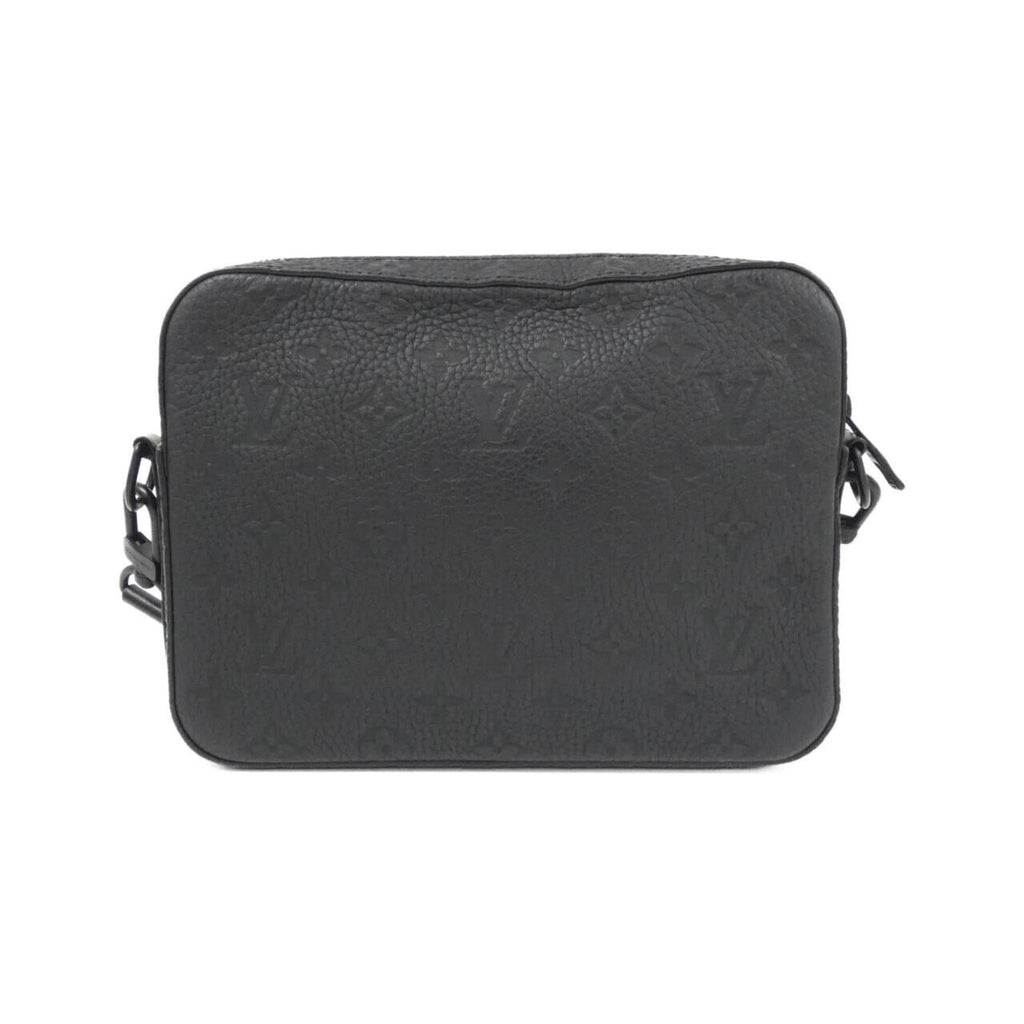 Louis Vuitton Black Leather Shoulder Bag