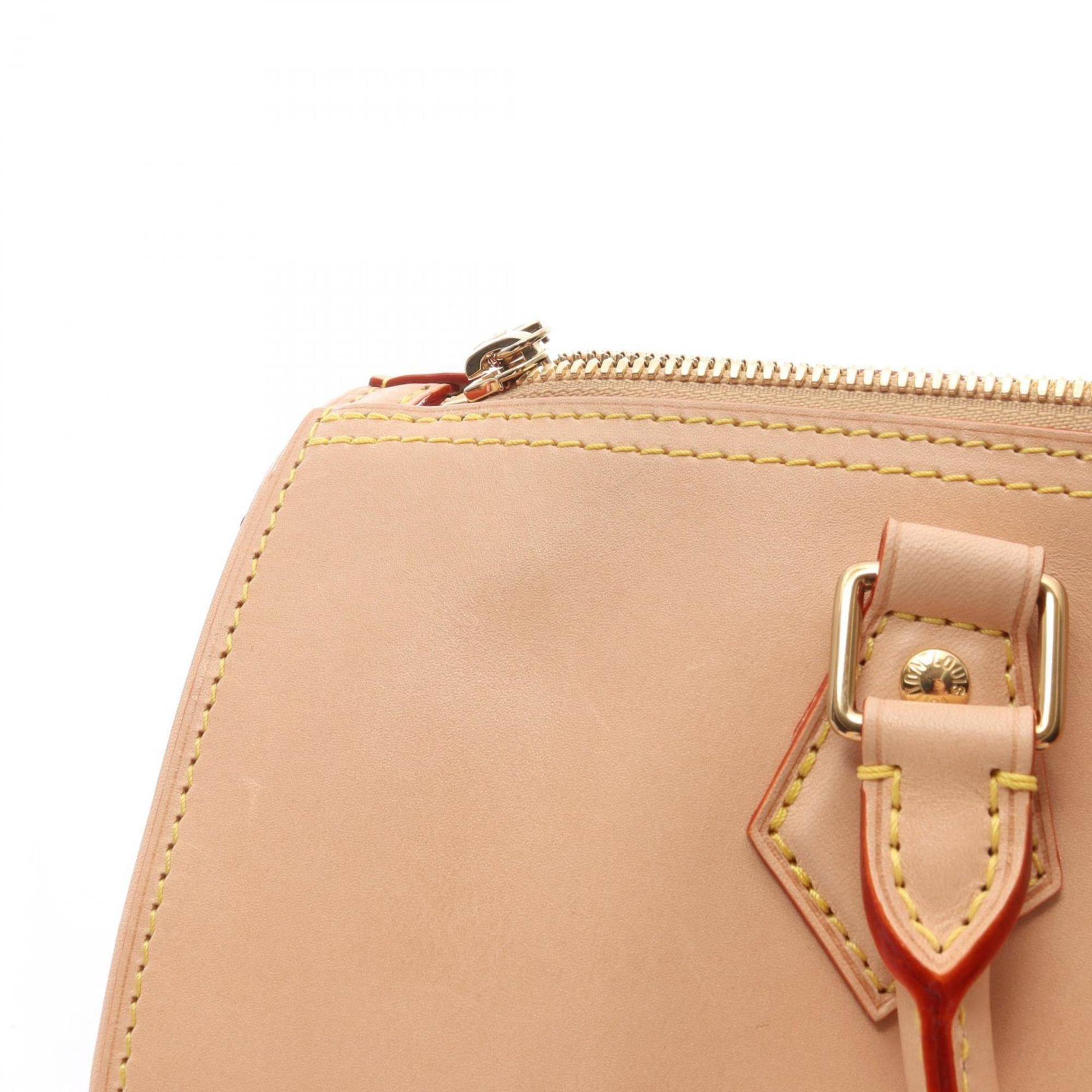 Louis Vuitton Beige Leather Handbag