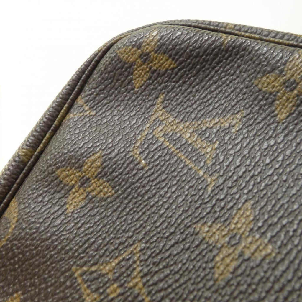 Louis Vuitton Marron Monogram Coated Canvas Pochette Pouch