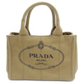 Prada Canvas Handbag Shoulder Bag