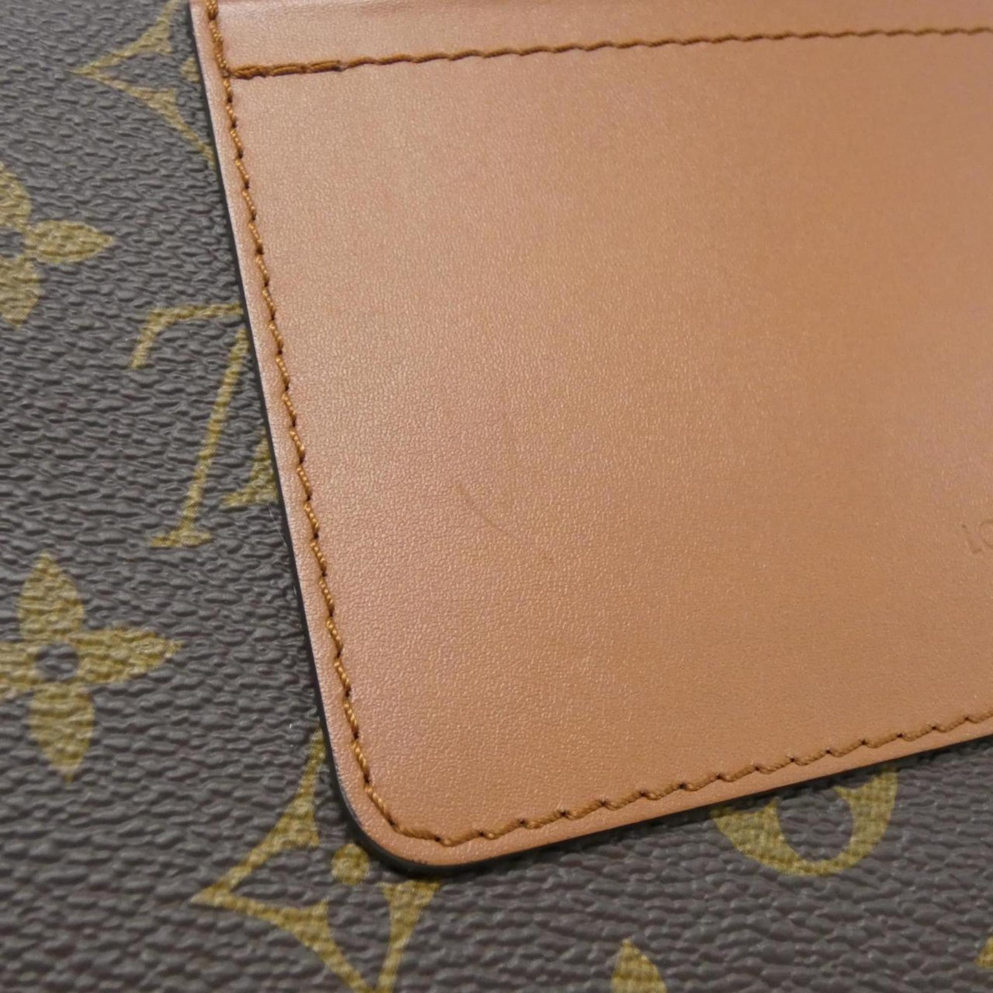 Louis Vuitton Caramel Marron Coated Canvas Shoulder Bag