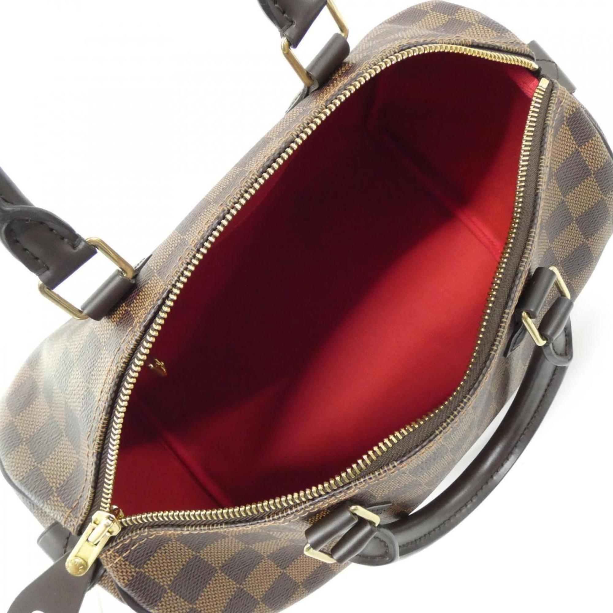 Louis Vuitton Ebene Coated Canvas Boston Bag