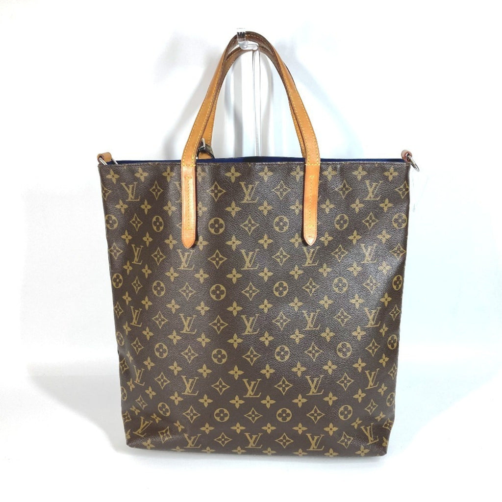 Louis Vuitton Blue Brown Monogram Monogram Shoulder Bag Tote Bag