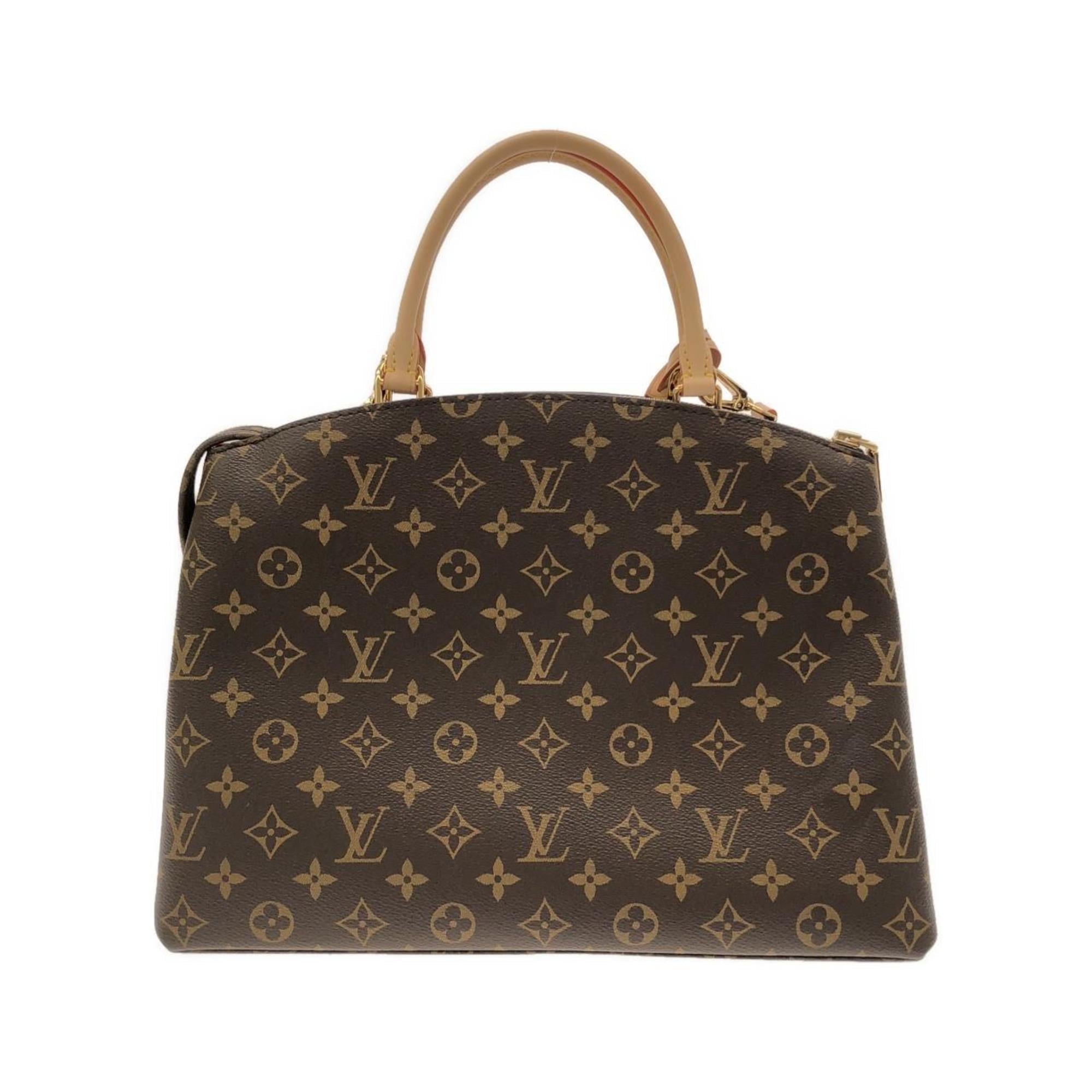 Louis Vuitton Monogram Marron Coated Canvas Handbag