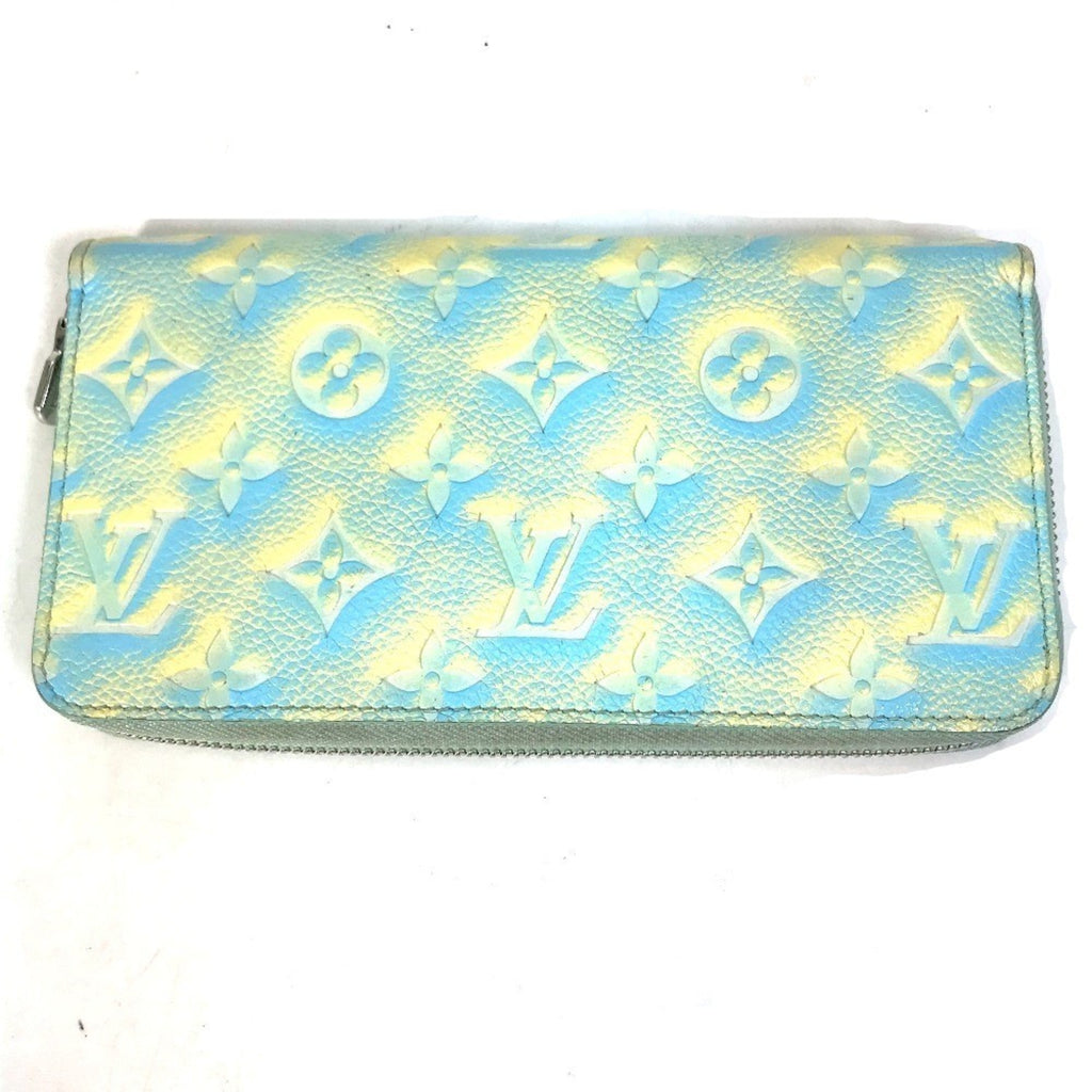 Louis Vuitton Monogram Empreinte Vert Yellow Monogram Empreinte Long Wallet