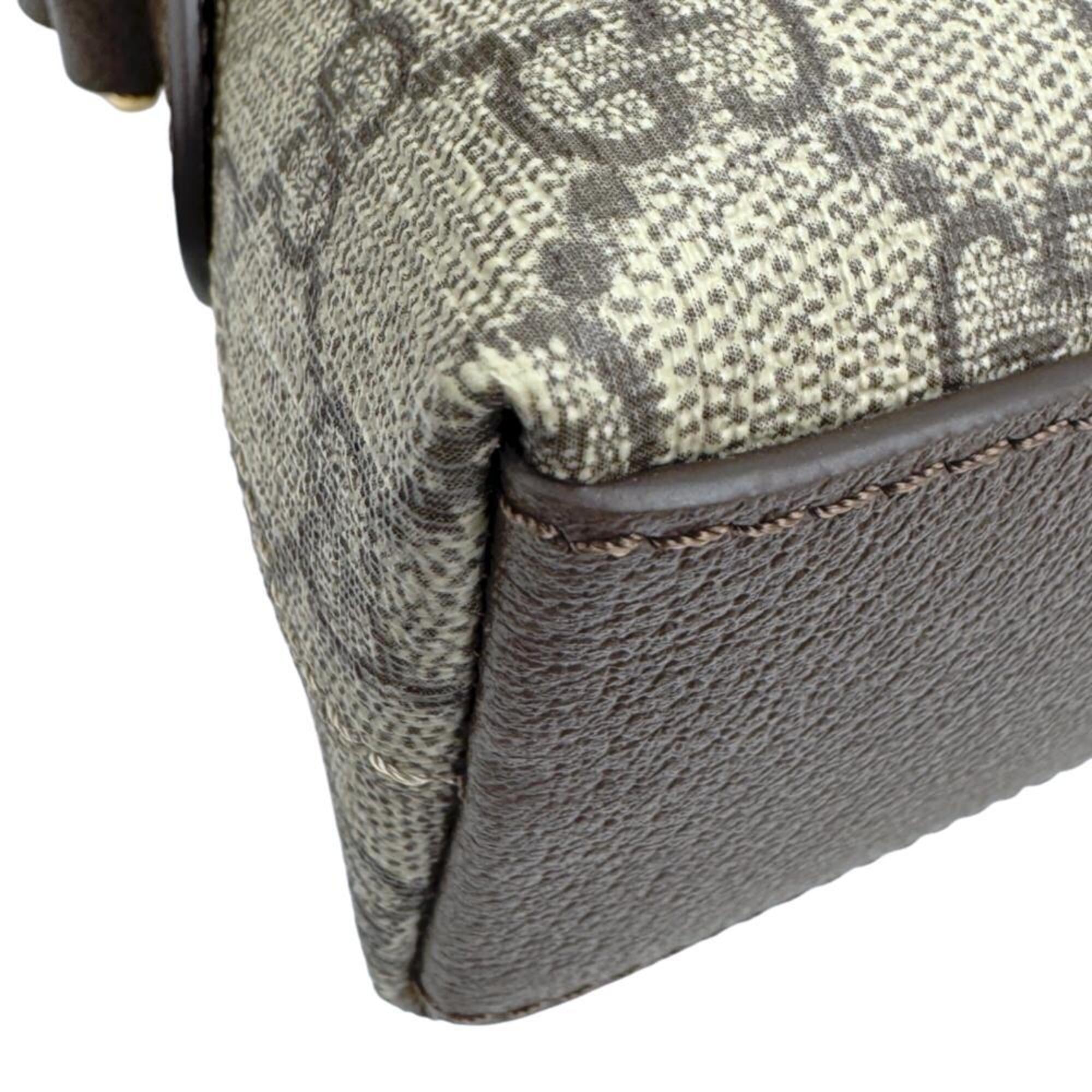 Gucci Beige Gg Supreme Shoulder Bag (Pre-Owned)
