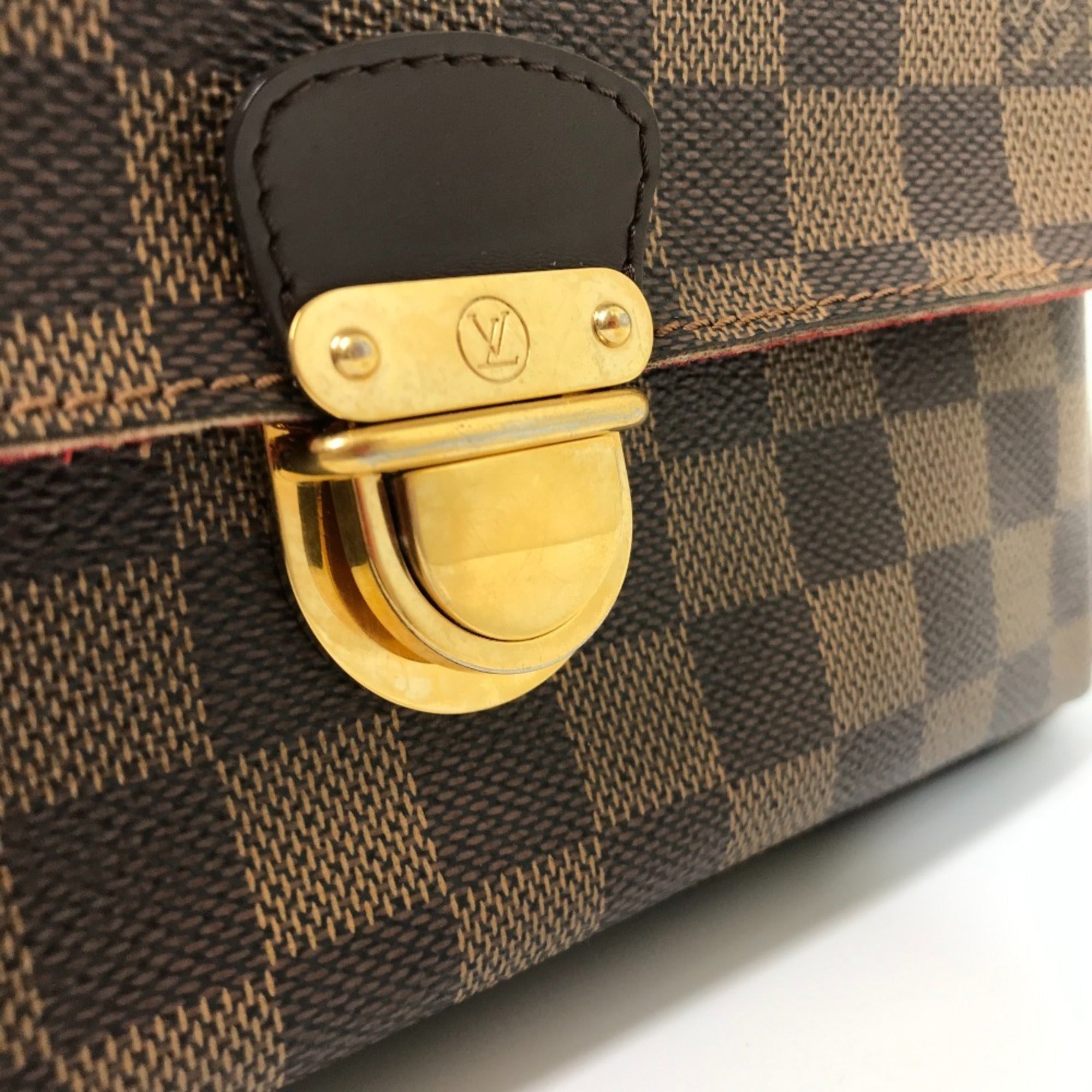 Louis Vuitton Brown Damier Canvas Ebene Damier Canvas Shoulder Bag