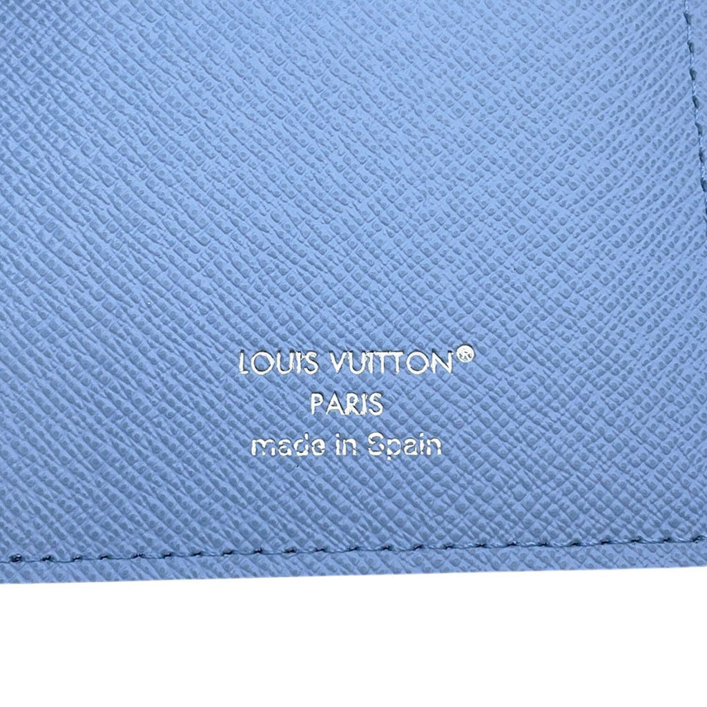 Louis Vuitton Taigarama Blue Taigarama Long Wallet