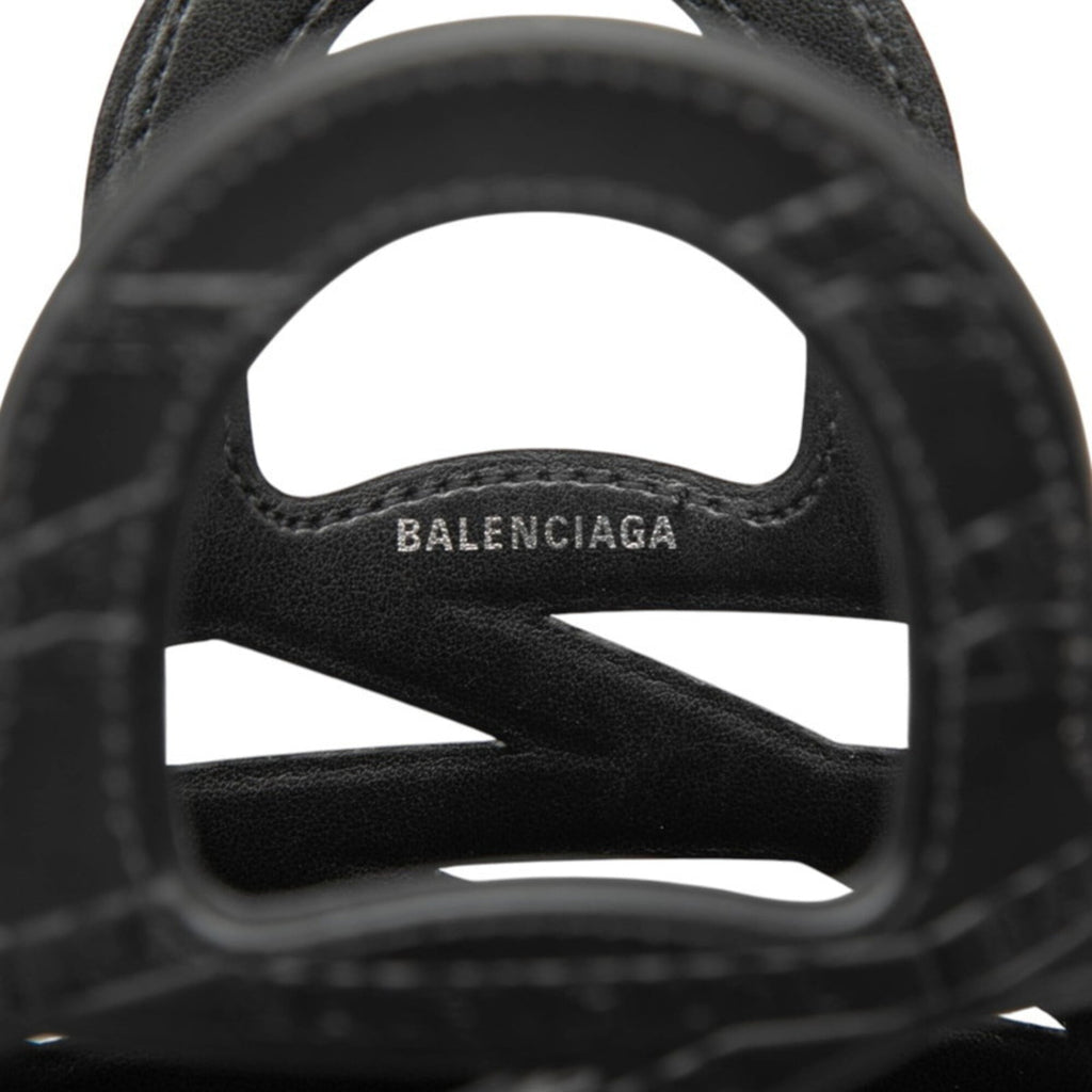 Balenciaga Black Leather Handbag Shoulder