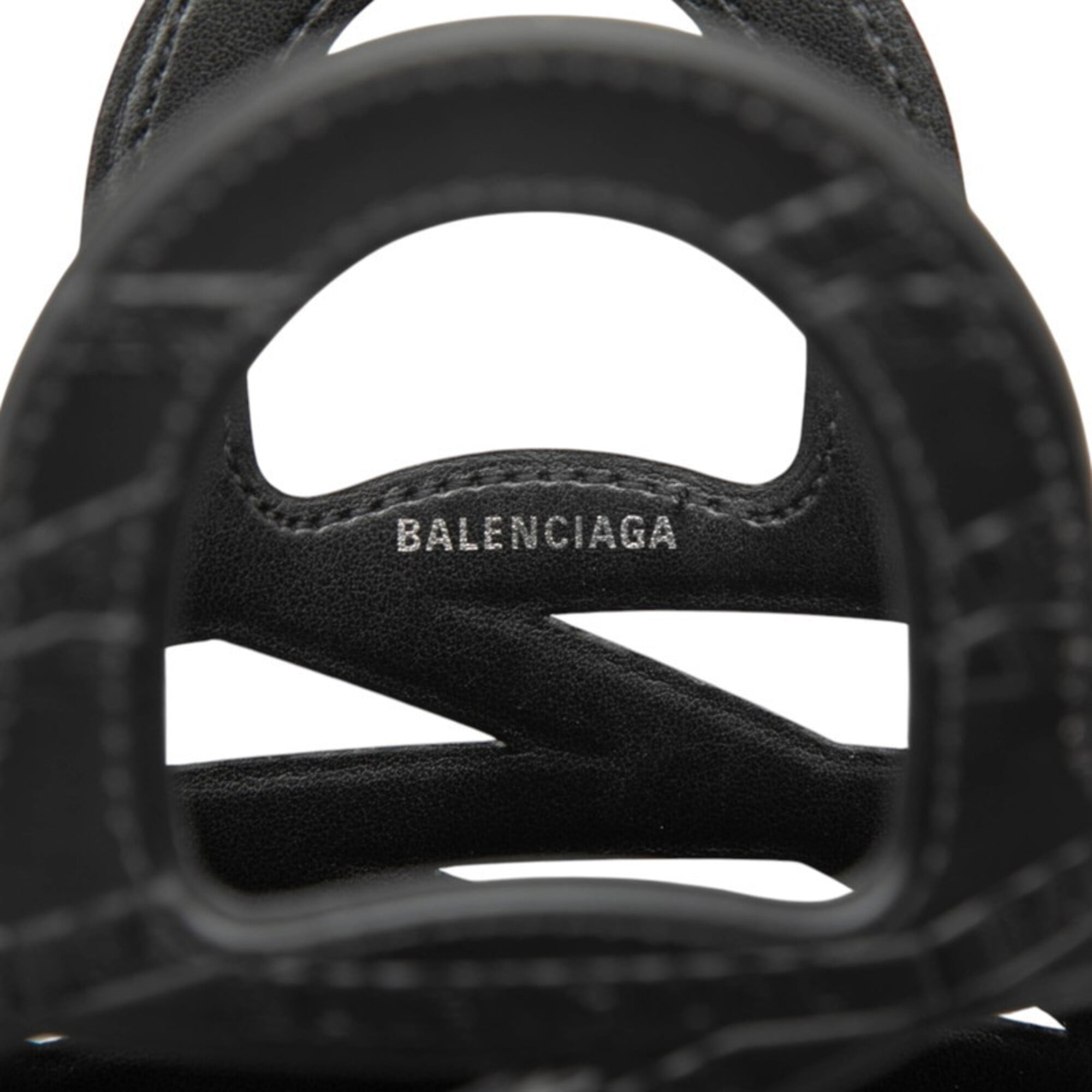 Balenciaga Black Leather Handbag Shoulder