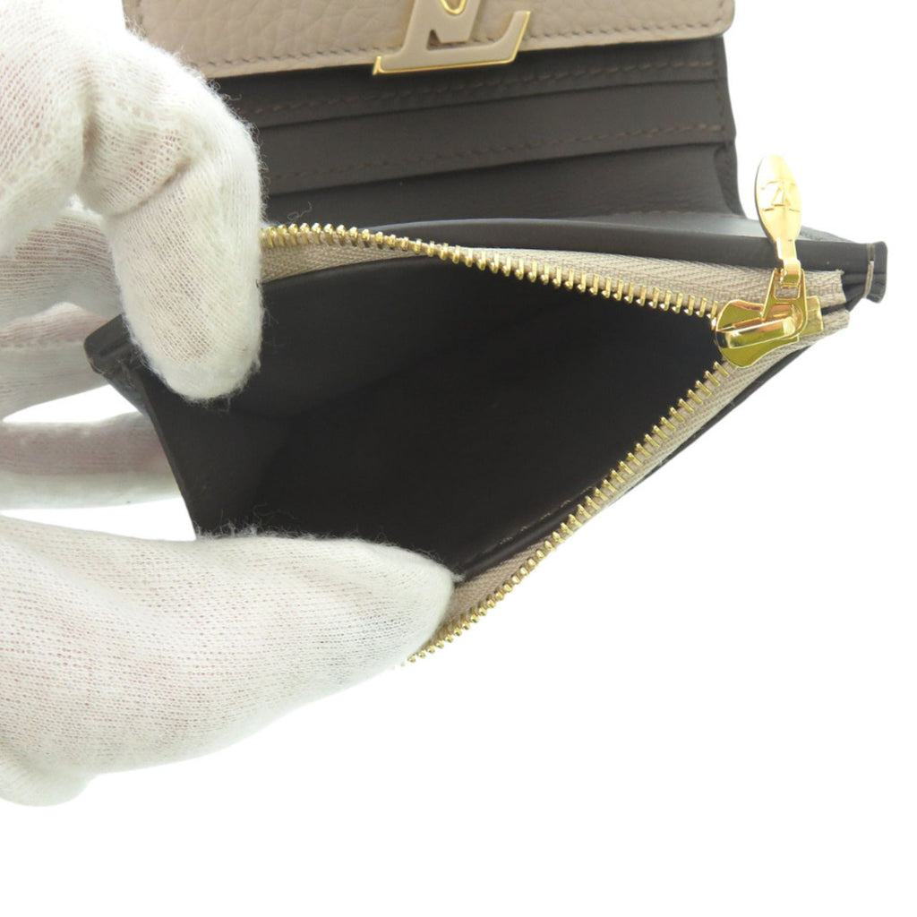 Louis Vuitton Galle Leather Wallet (Tri-Fold)