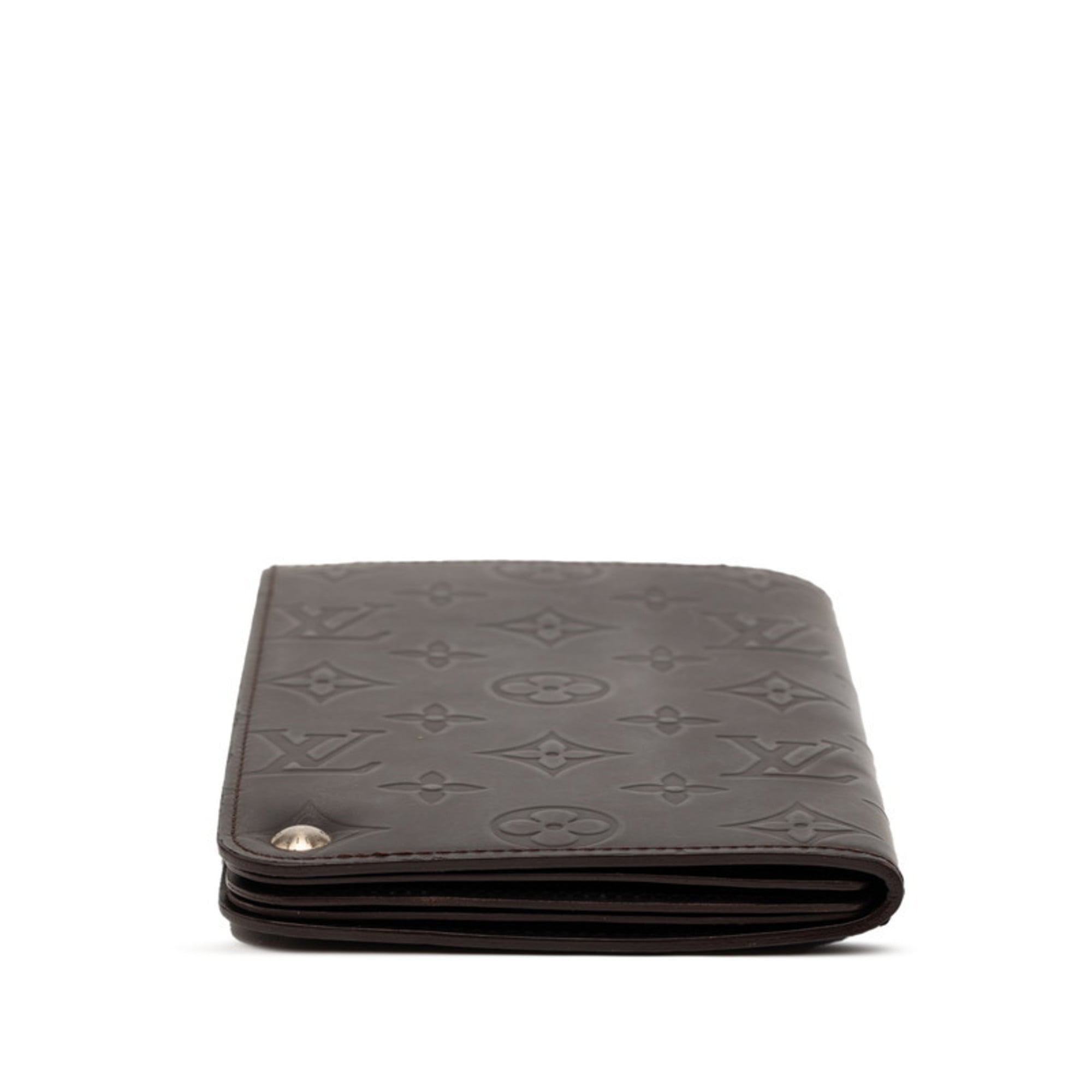 Louis Vuitton Brown Monogram Glacé Monogram Monogram Coin Purse/Coin Case