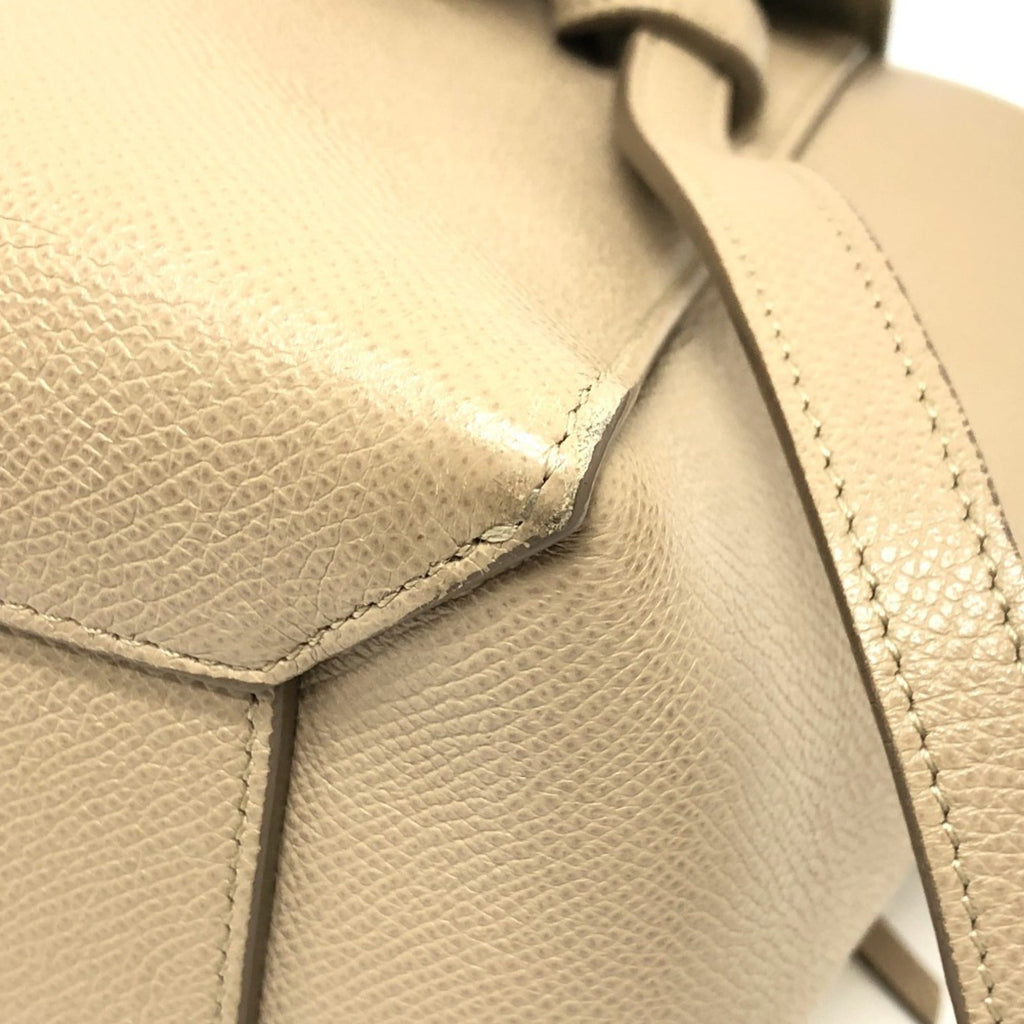 Celine Beige Leather Handbag Shoulder Bag