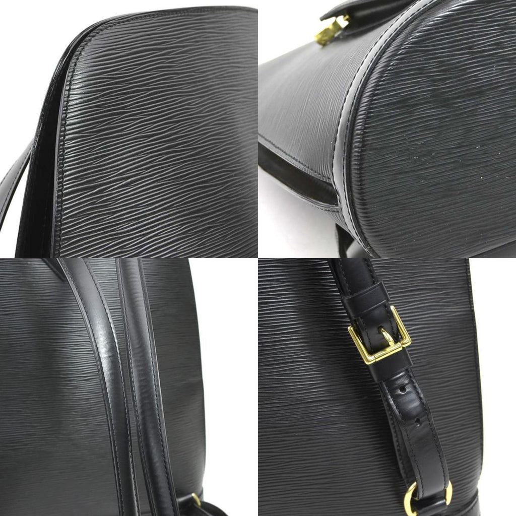 Louis Vuitton Black Epi Leather Backpack