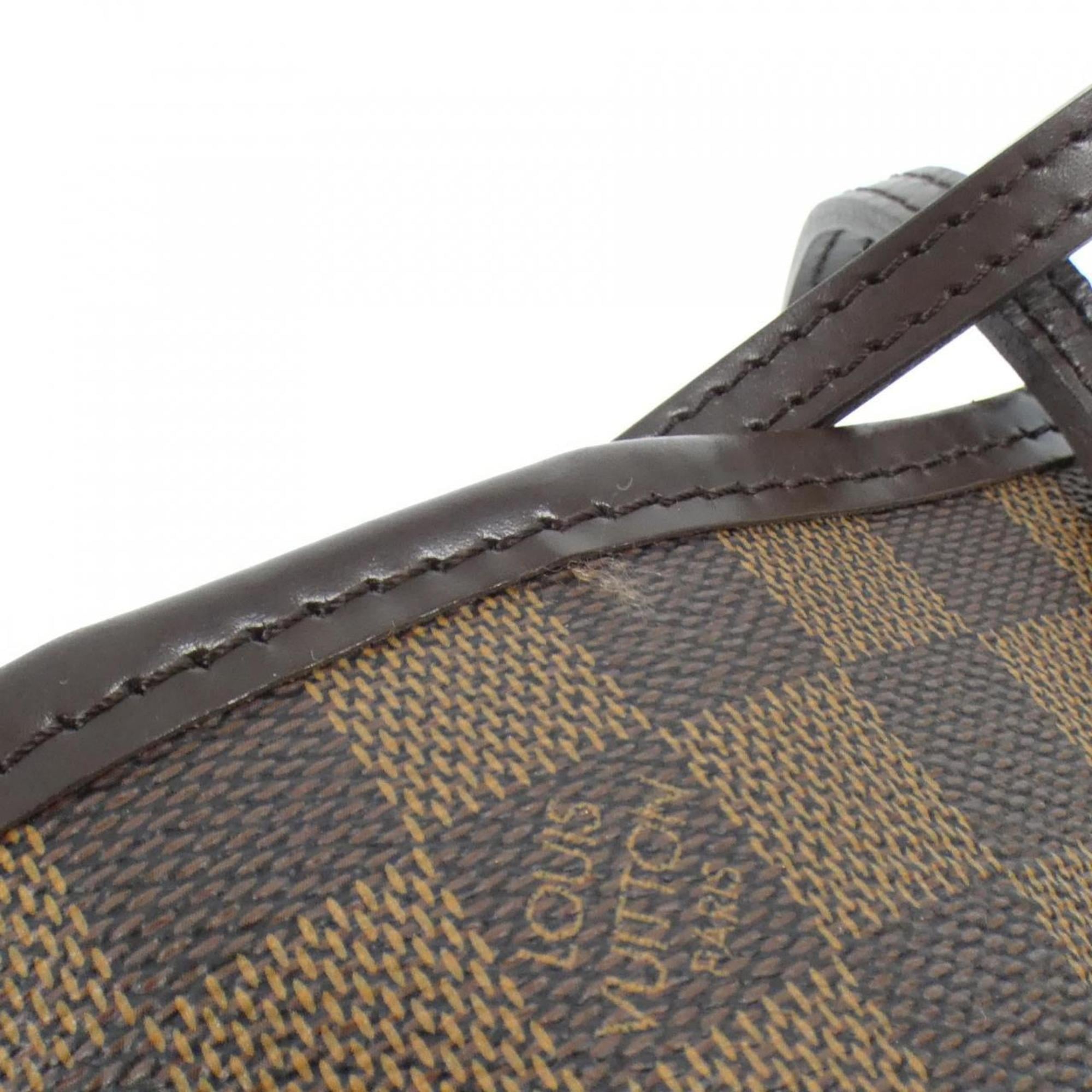 Louis Vuitton Ebene Coated Canvas Handbag