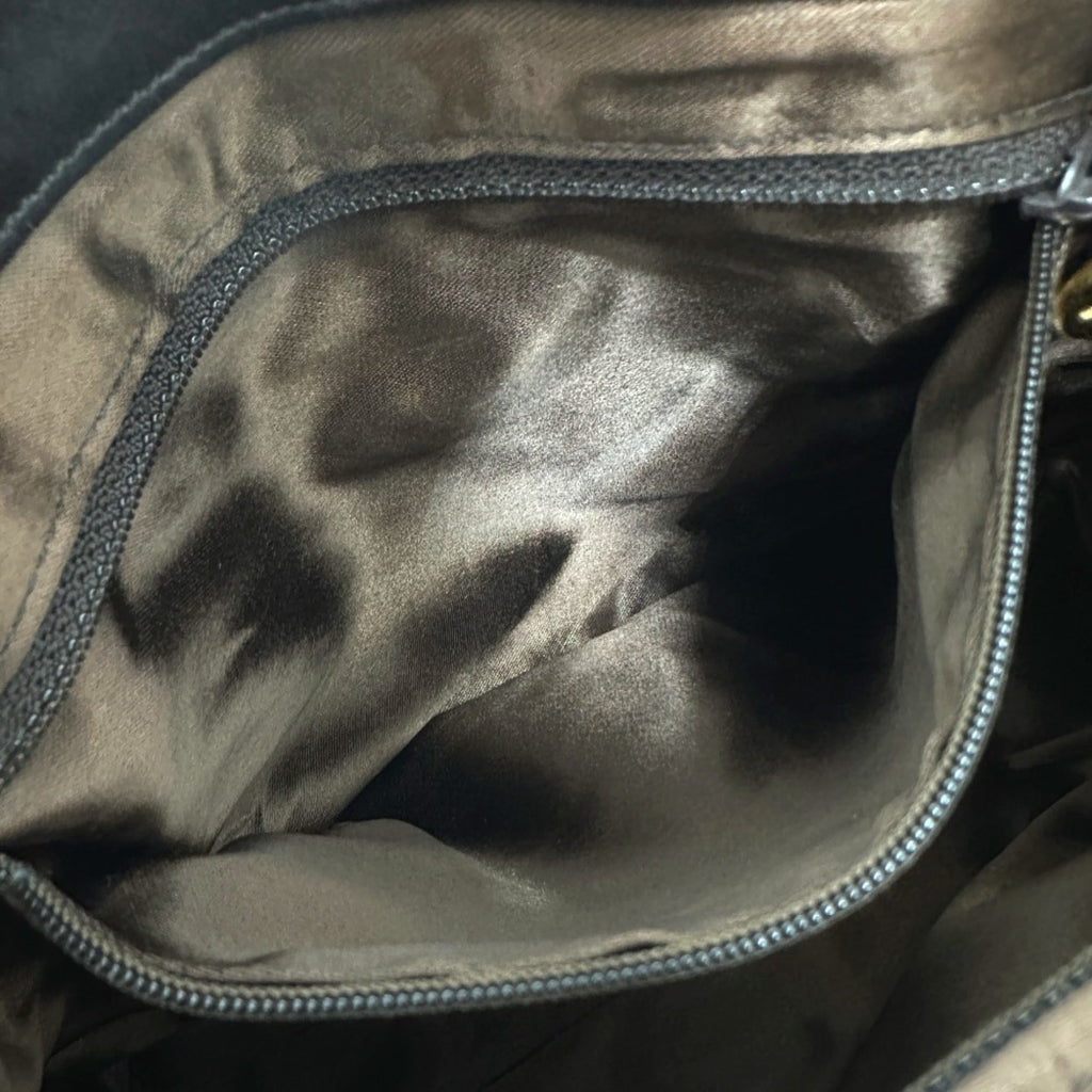 Chanel Brown Leather Backpack