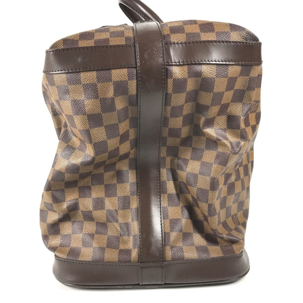 Louis Vuitton Damier Brown Ebene Damier Canvas Boston Bag Handbag