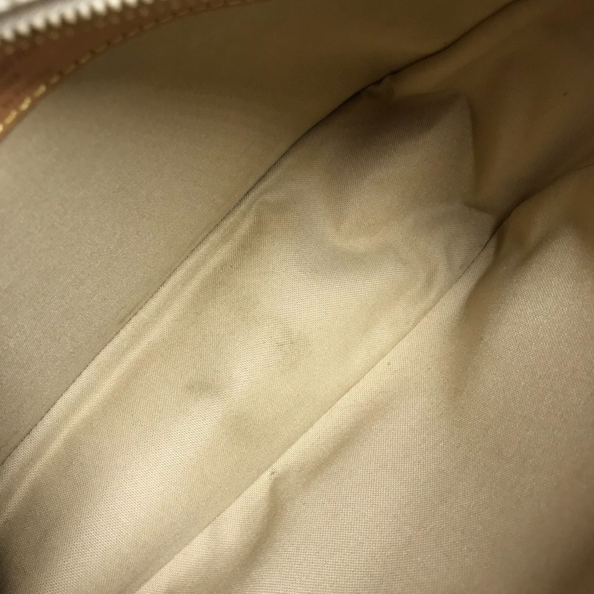 Louis Vuitton White Yellow Damier Azur Shoulder Bag
