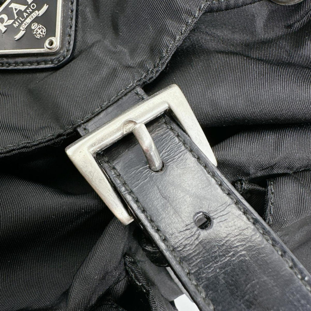 Prada Black Nylon Backpack